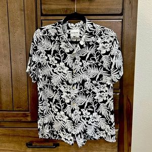 Medium, Black Goodfellow & Co. Hawaiian shirt